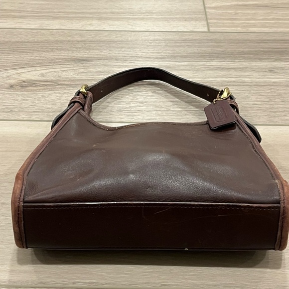 Old Coach 4106 Vintage Bag Hand Bag Brown Leather - Picture 4 of 12